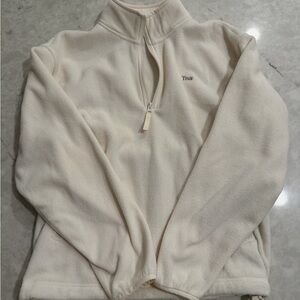 TNA Cream Quarter-Zip Sweatshirt